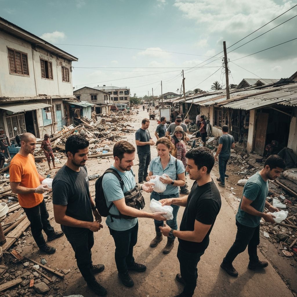 দুর্যোগ ত্রাণ